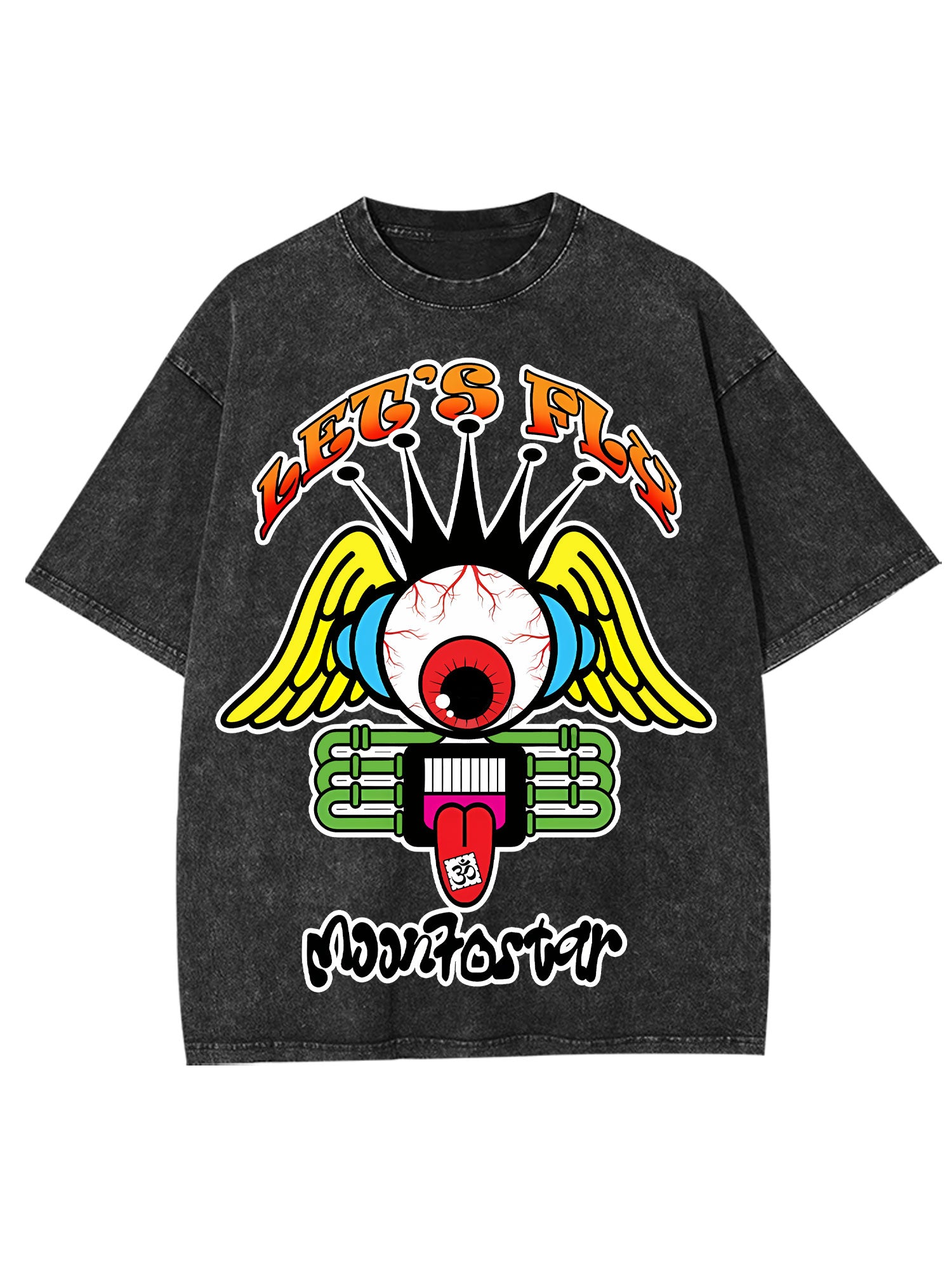 Let's Fly Washed Tshirt