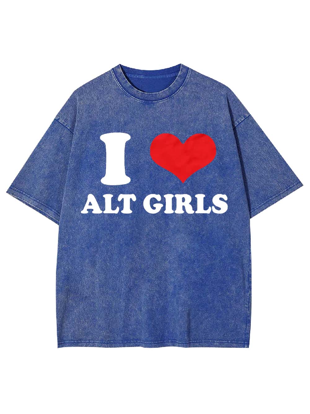 I LOVE ALT GIRLS WASHED TSHIRT