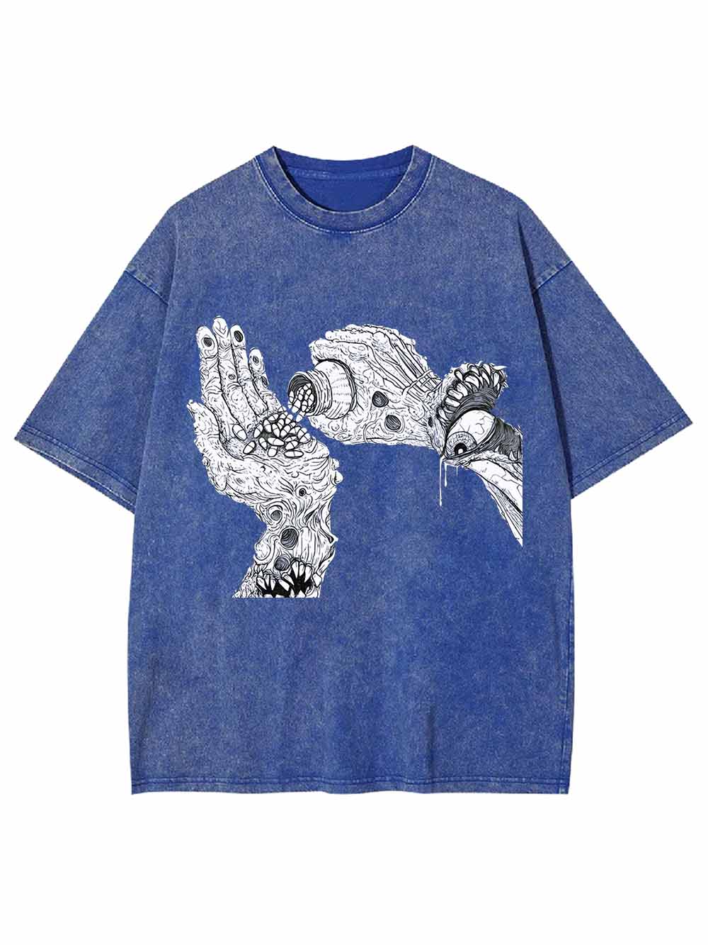 DISTORTED REALITY WASHED TSHIRT