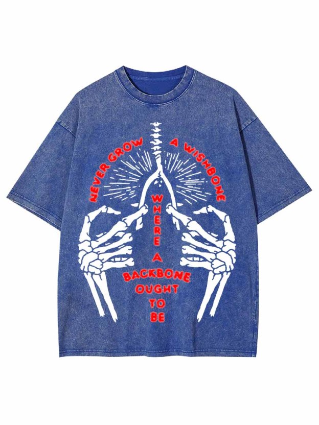 BACKBONE OUGHT WASHED TSHIRT