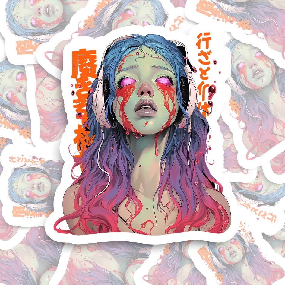 Ghost Song Sticker-ClassyOutlaw Sale