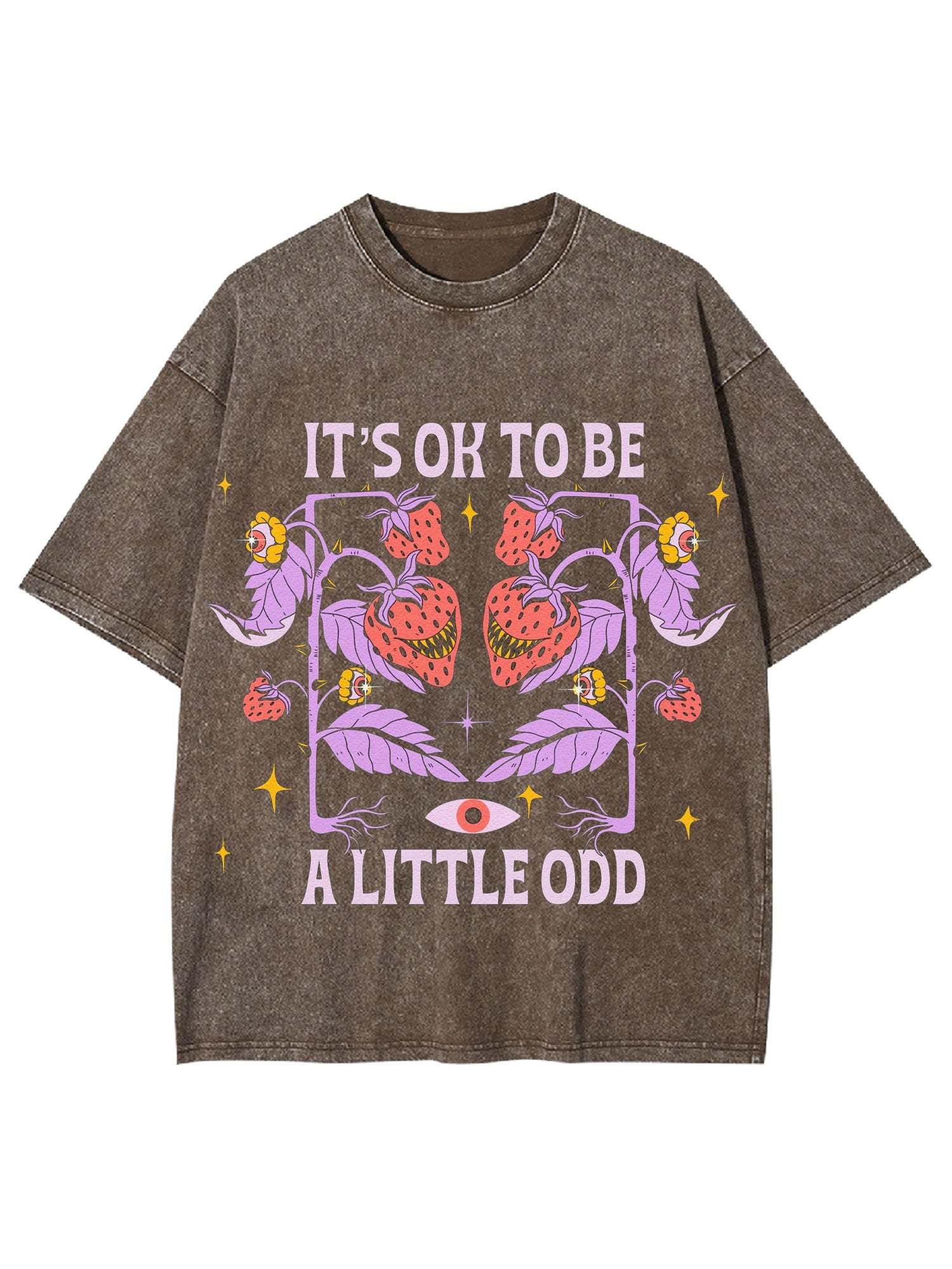 It's Ok To Be A Little Odd Washed Tshirt