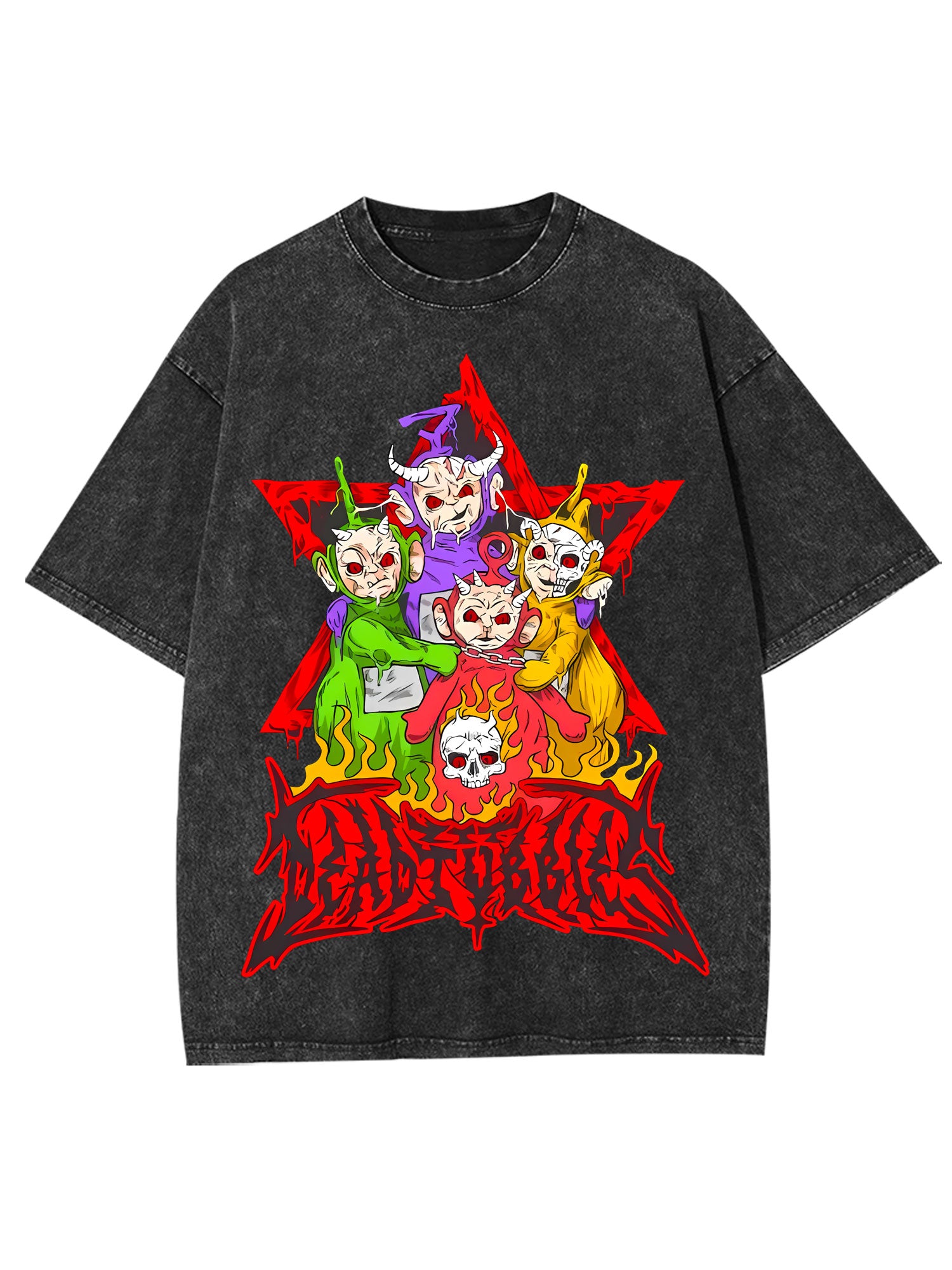 Dead Troubles Washed Tshirt