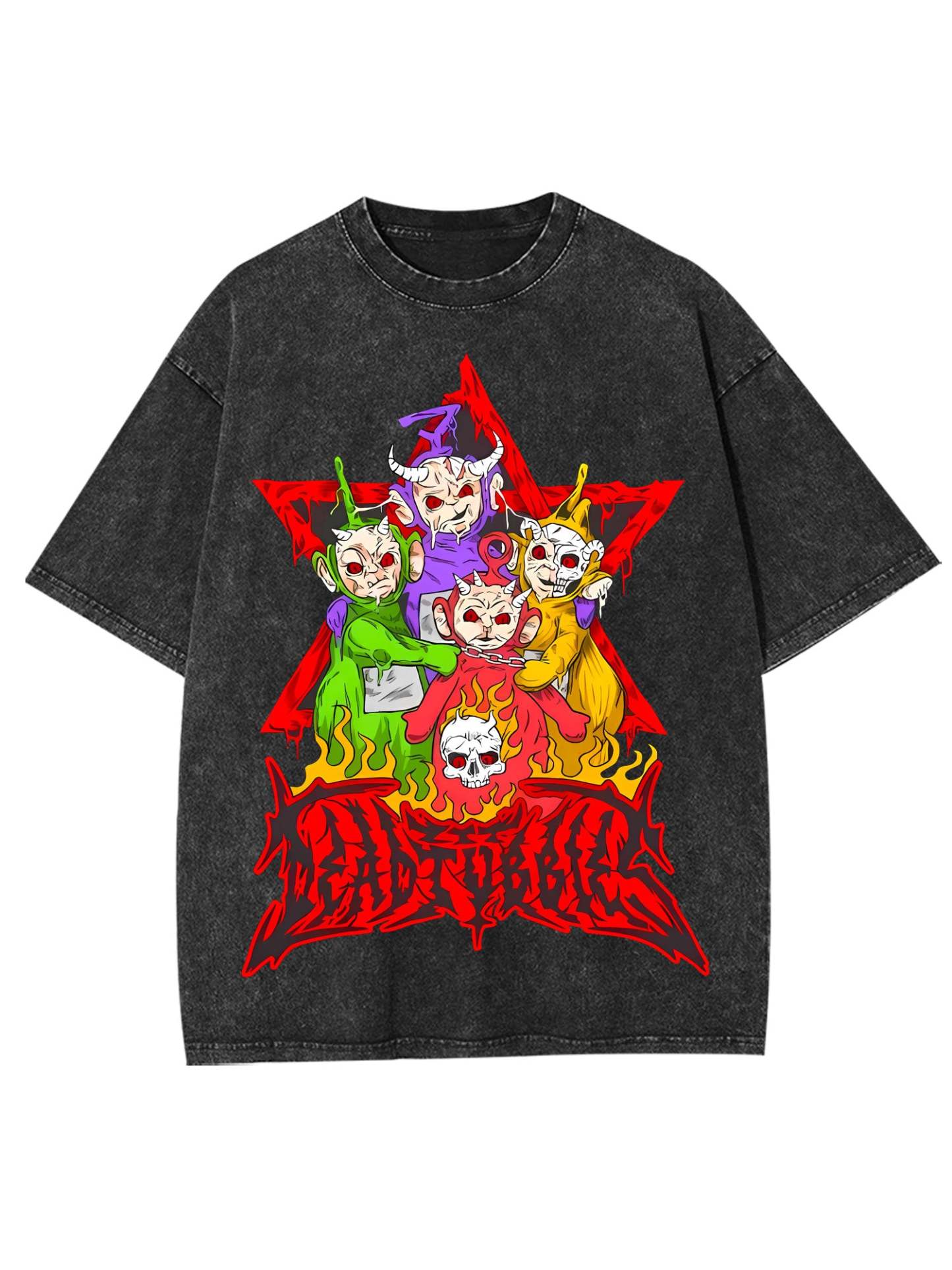 Dead Troubles Washed Tshirt