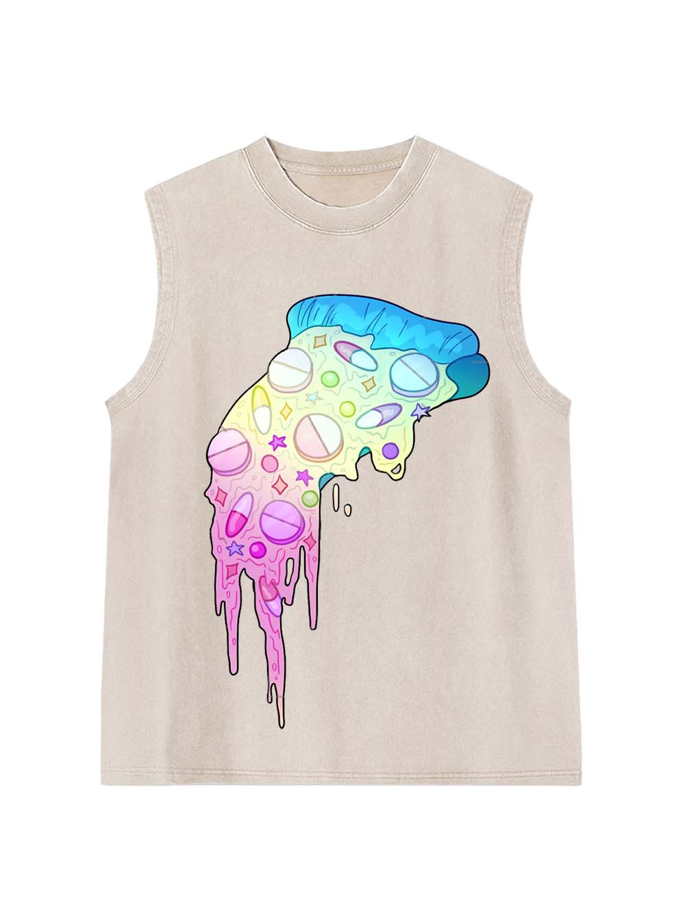 Pill Pizza Washed Tank Top