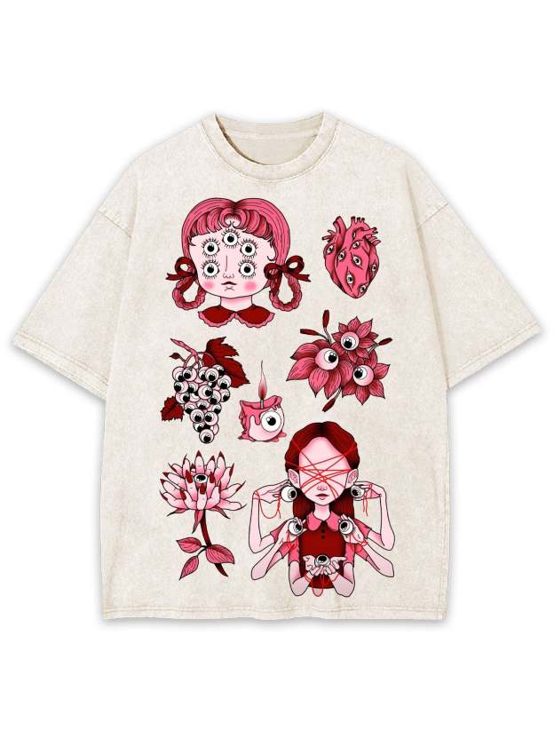 Dream Of Gaze Washed Tshirt