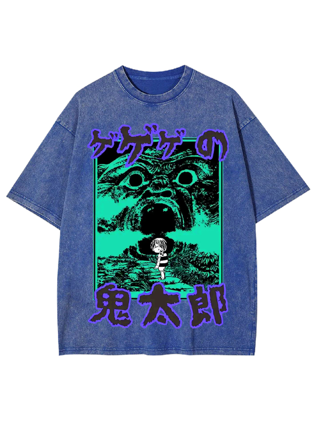 GeGeGe no Kitaro Washed Tshirt