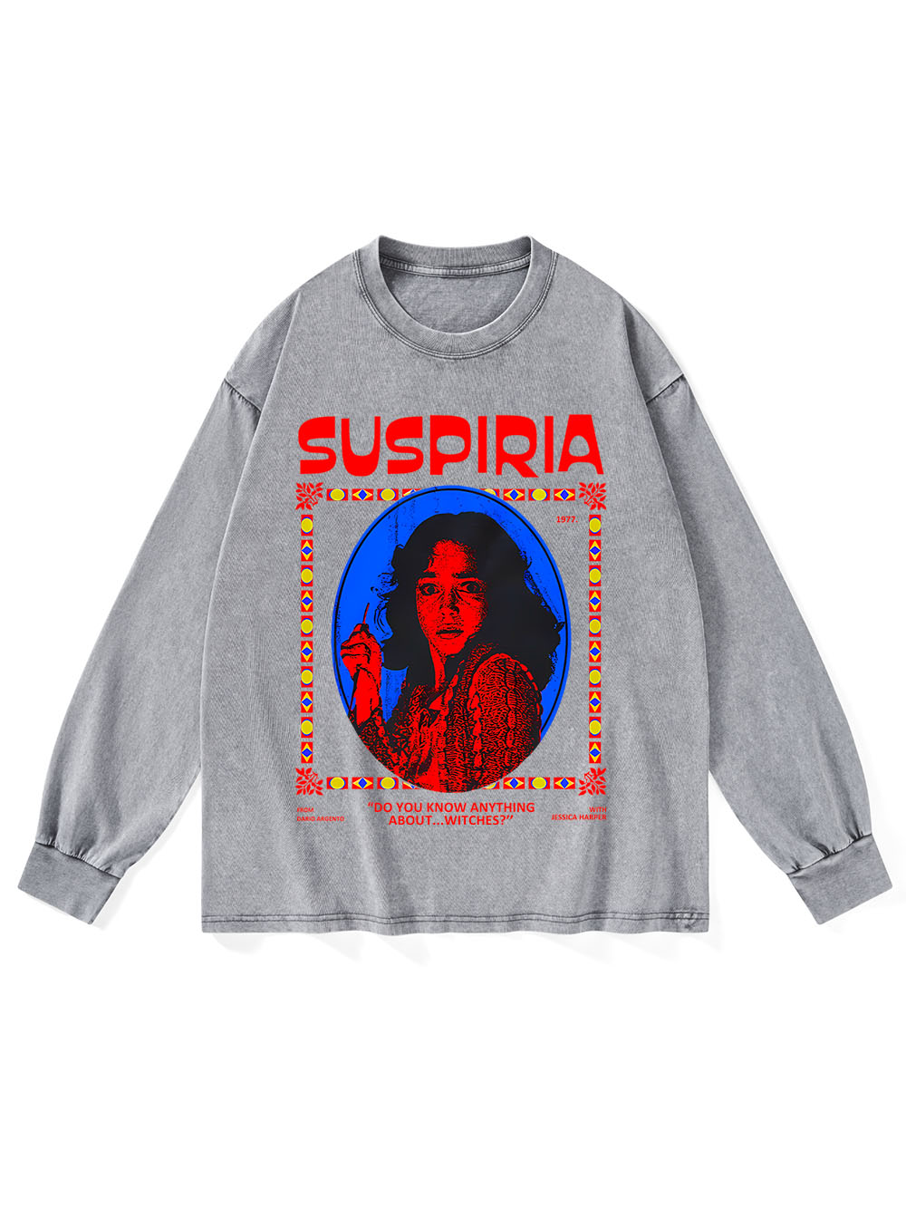 Suspiria Washed Long-Sleeve Tshirt