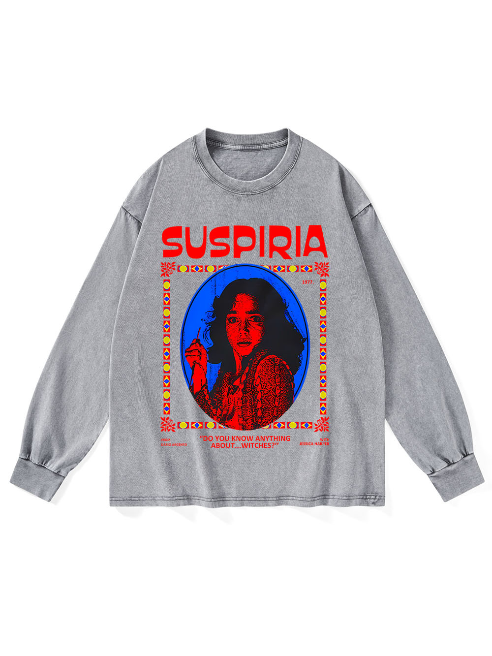 Suspiria Washed Long-Sleeve Tshirt