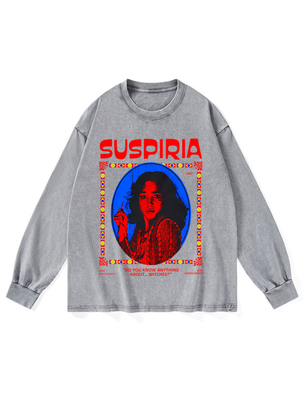 Suspiria Washed Long-Sleeve Tshirt