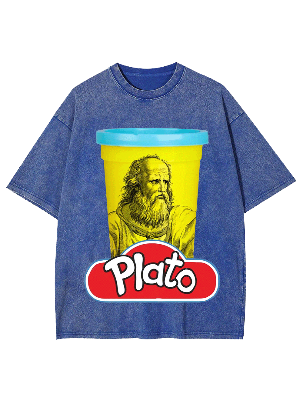 Plato Playful Twist Washed Tshirt