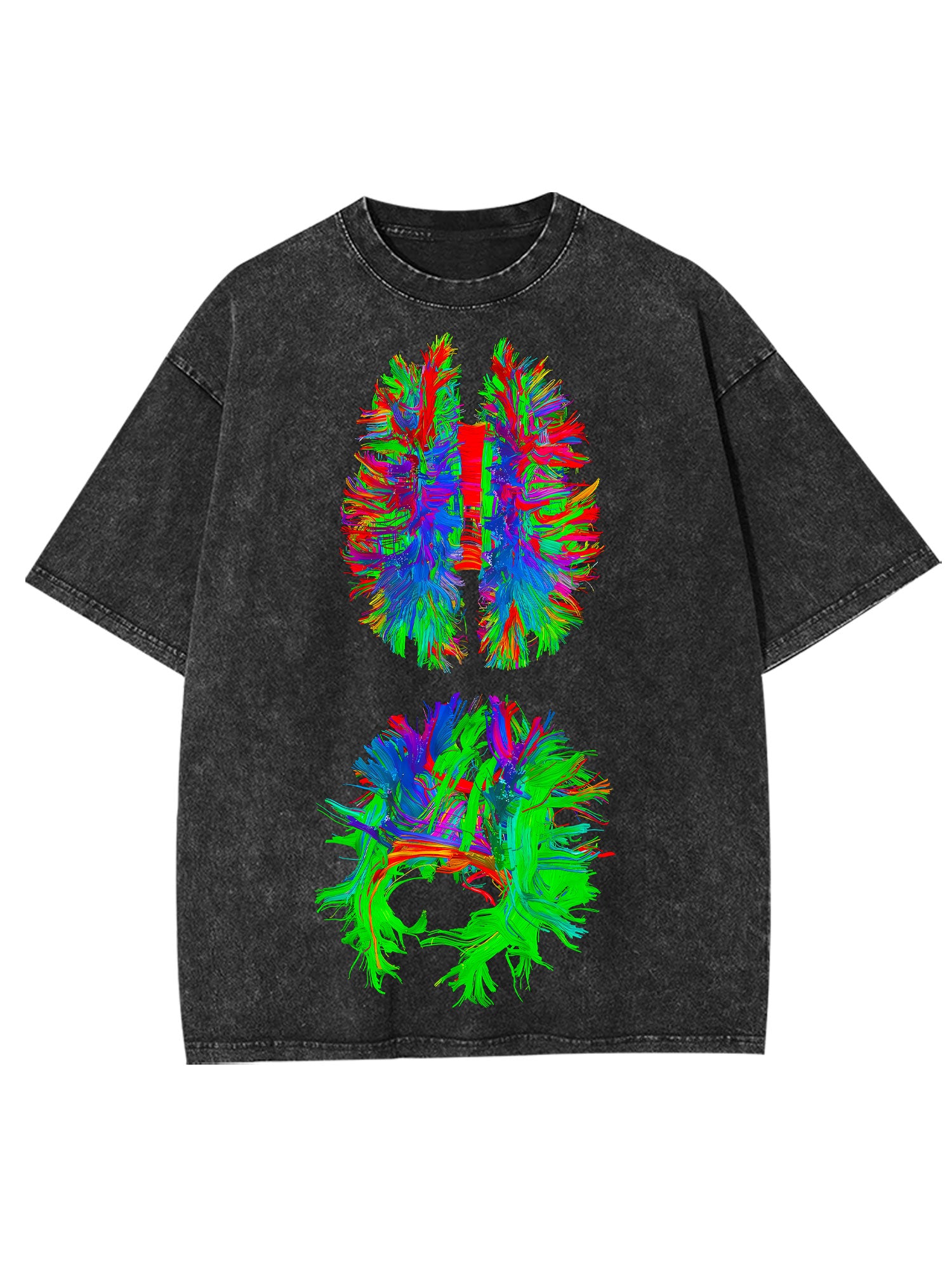 Thermal Imaging Brain Washed Tshirt