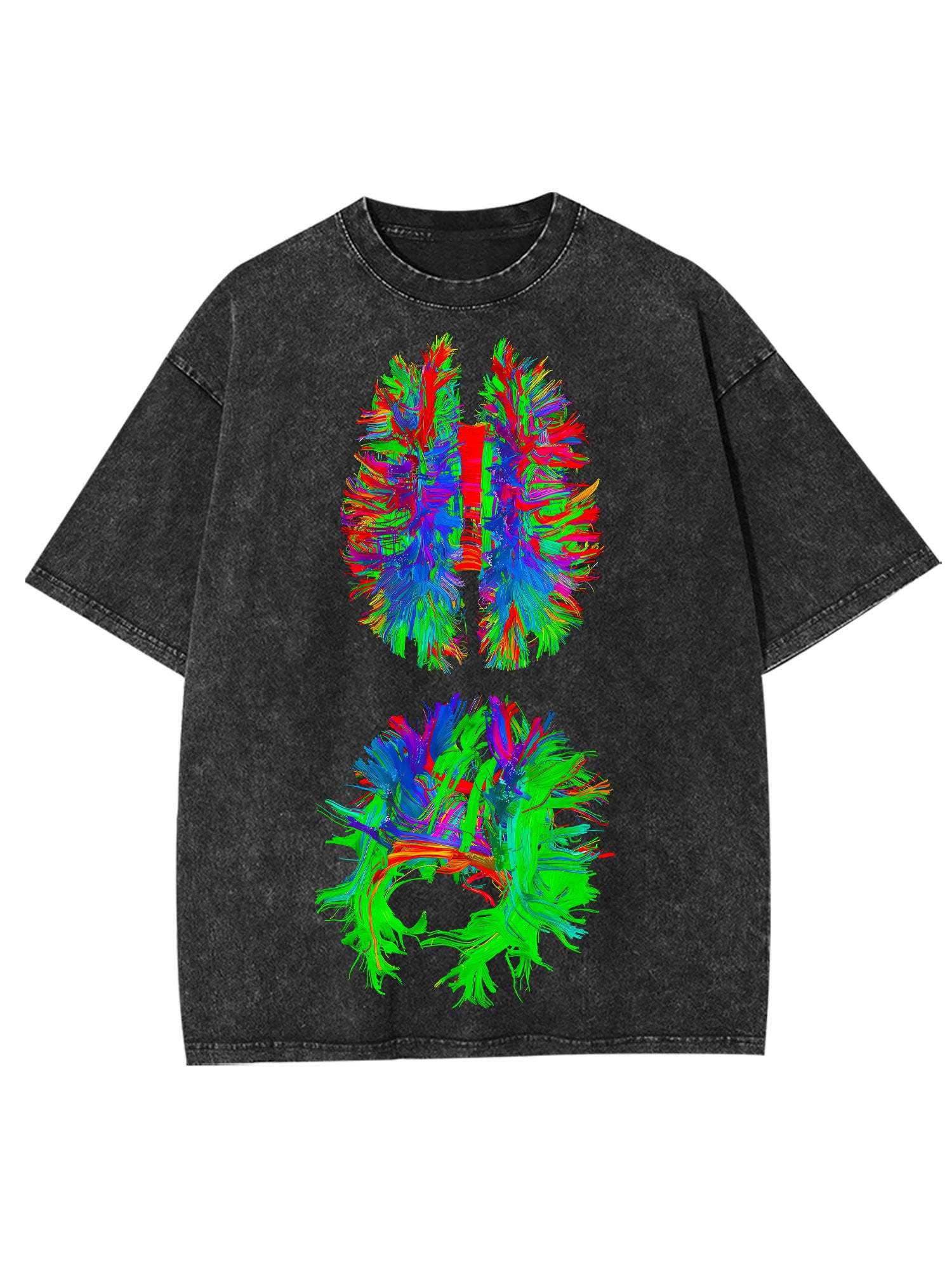 Thermal Imaging Brain Washed Tshirt