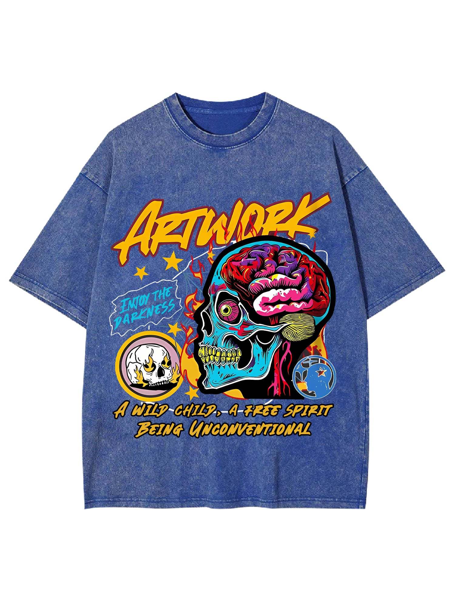 Artwork Washed Tshirt
