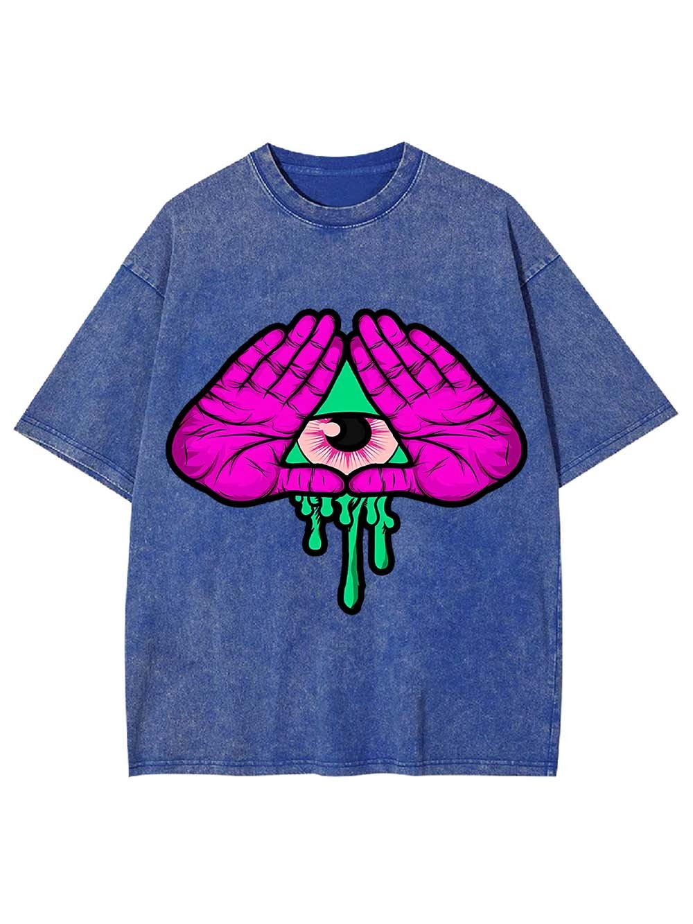 VISION OF THE ALL-SEEING WASHED TSHIRT