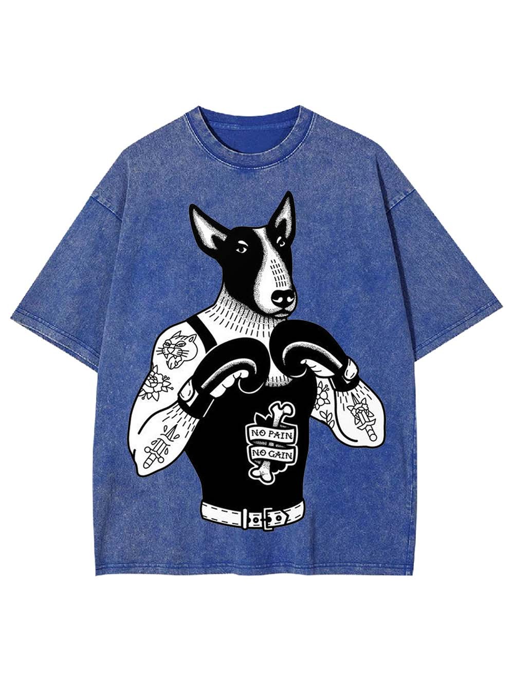 No Pain No Gain Washed Tshirt