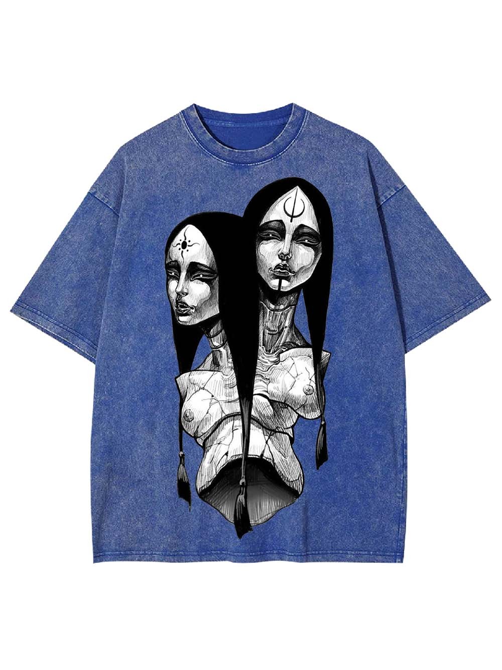 DUALITY OF SOULS WASHED TSHIRT