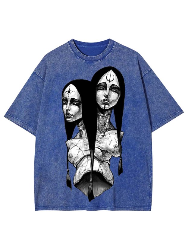 DUALITY OF SOULS WASHED TSHIRT