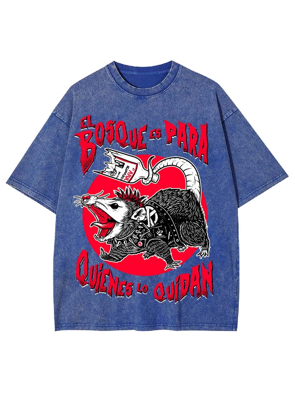 The Forest Is for Those Who Care Washed Tshirt