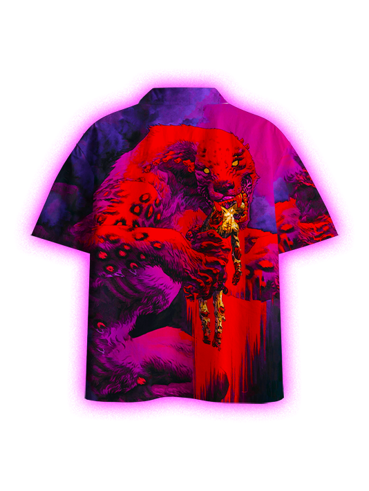 Beast's Fury Button Up Pocket Shirt