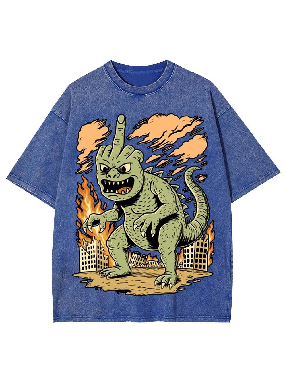 Rampaging Beast Washed Tshirt