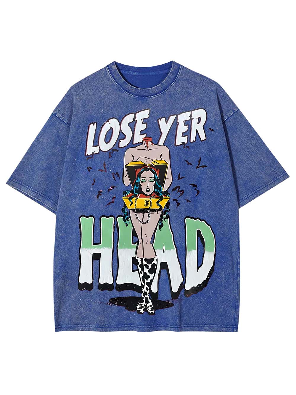 LOST YER HEAD WASHED TSHIRT