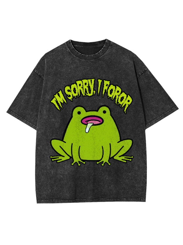 I'm sorry, I forgog Washed Tshirt