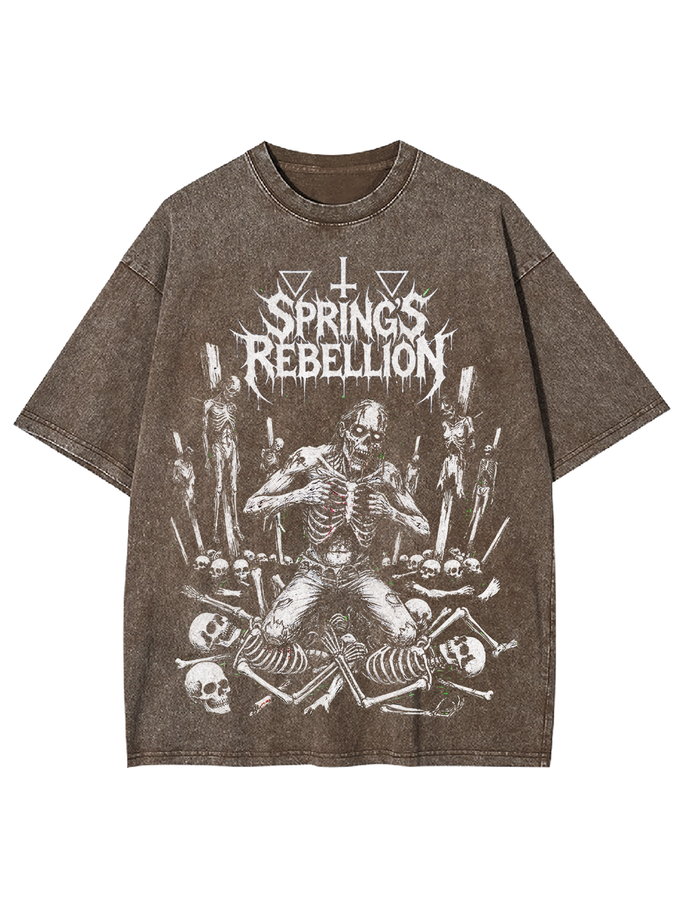 Spring‘s Rebellion Washed Tshirt
