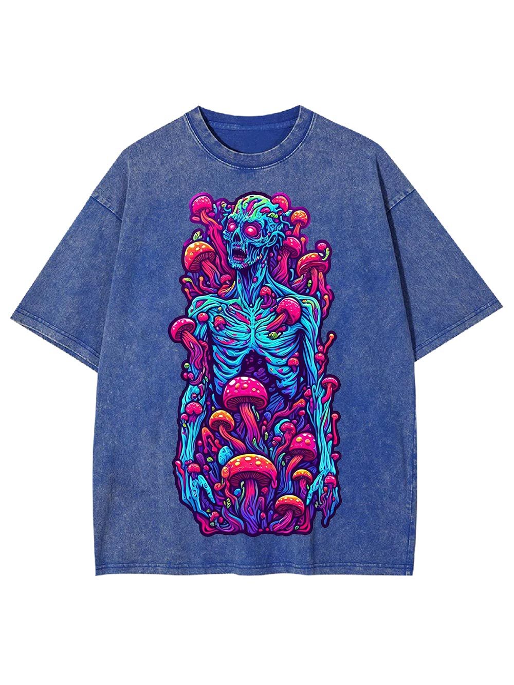 Mushroom Rebirth Washed Tshirt