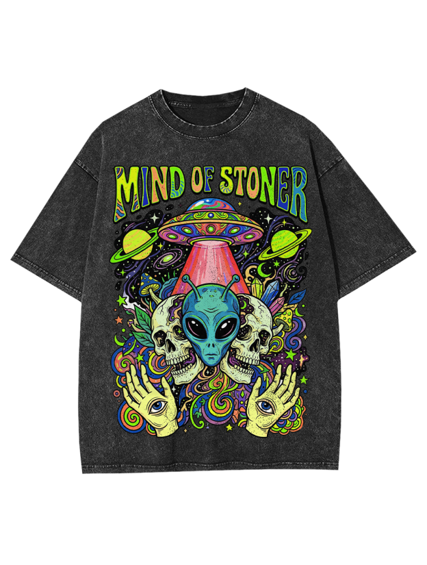 Mind of stoner Washed Tshirt