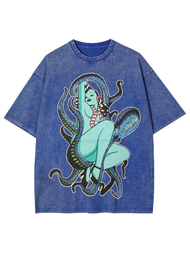 Entangled with the Deep Washed Tshirt