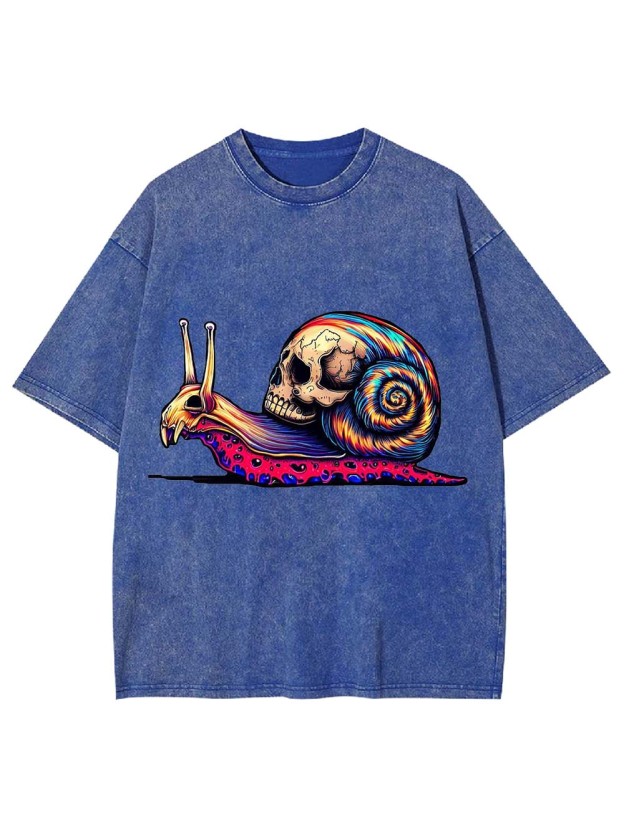 The Crawling Skull Washed Tshirt