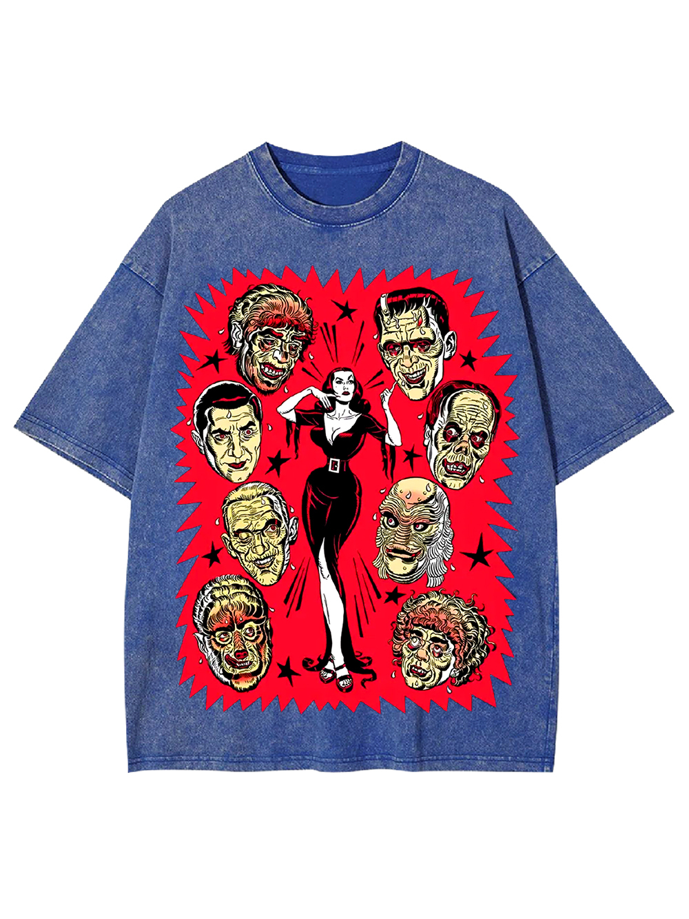 Queen of Monsters Washed Tshirt