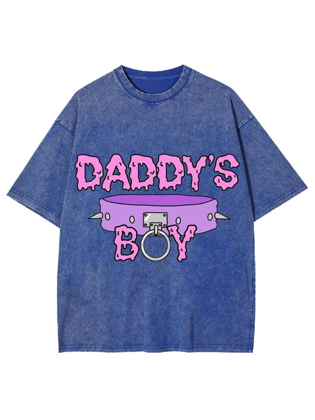 Daddy's Boy Washed Tshirt