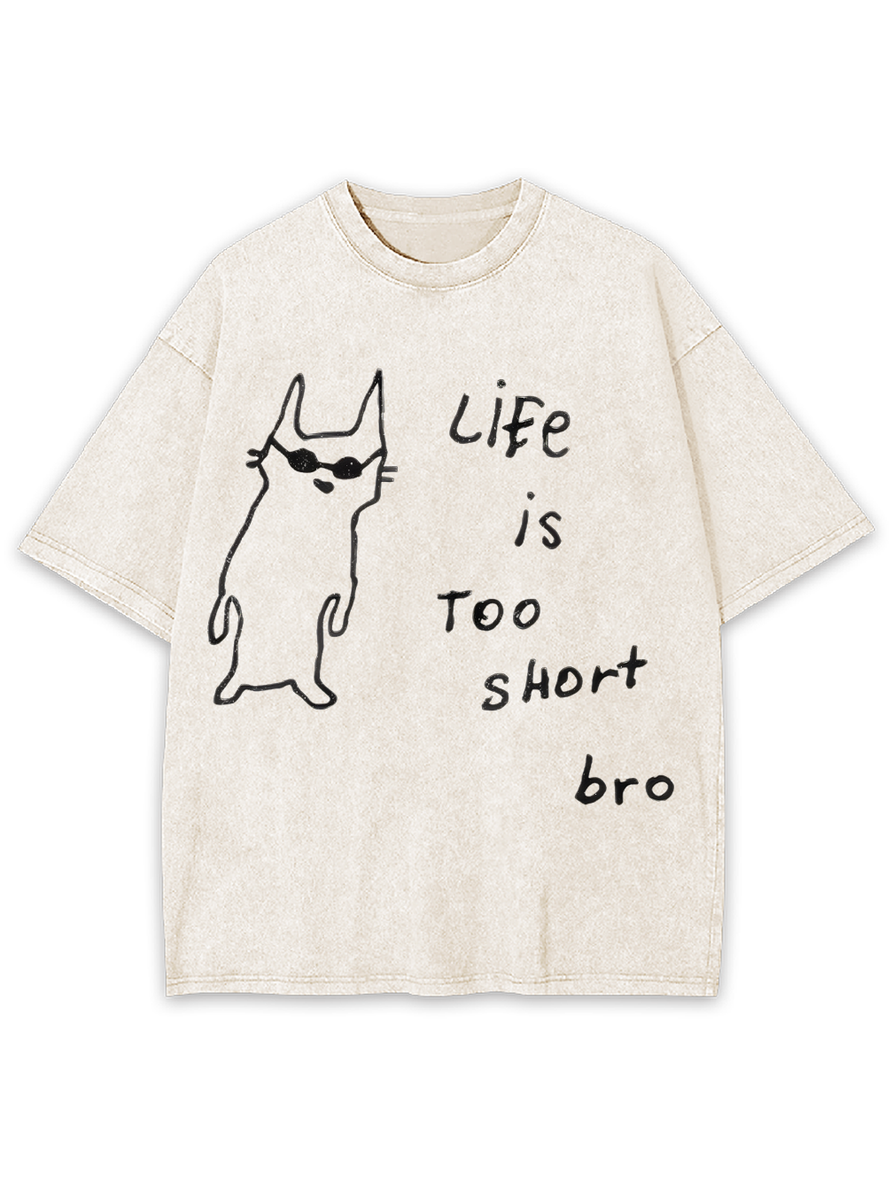 life Washed Tshirt