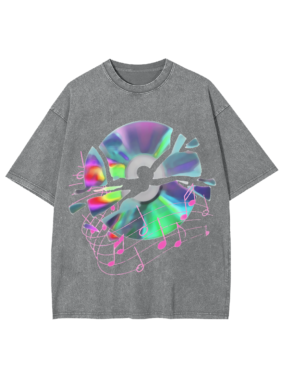 Shattered Sound Washed Tshirt