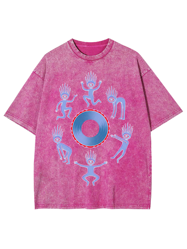 Psy Orbit  Washed Tshirt