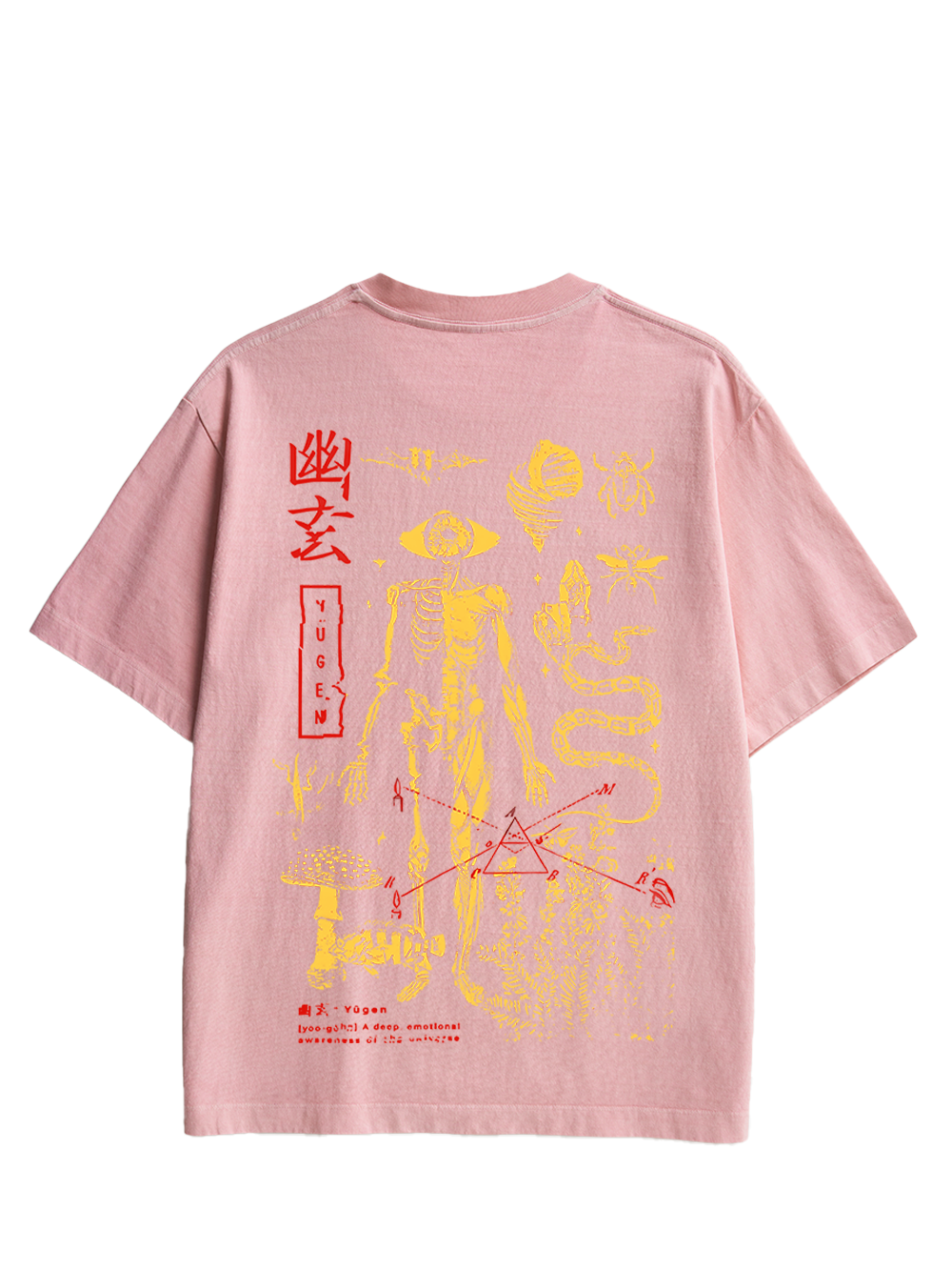 Yūgen Depths Double Sided Print Washed TShirt