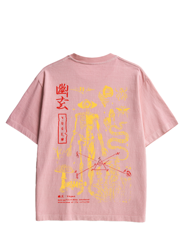 Yūgen Depths Double Sided Print Washed TShirt