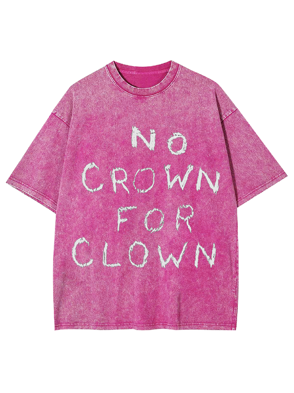 NO CROWN FOR CLOWN Washed Tshirt