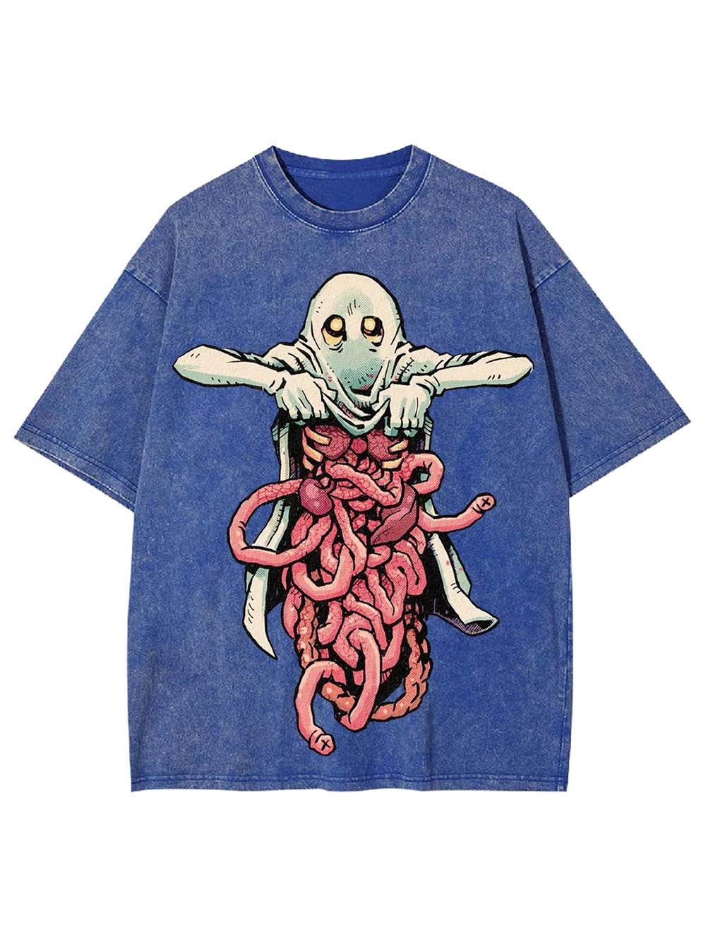 EXPOSED VISCERA WASHED TSHIRT