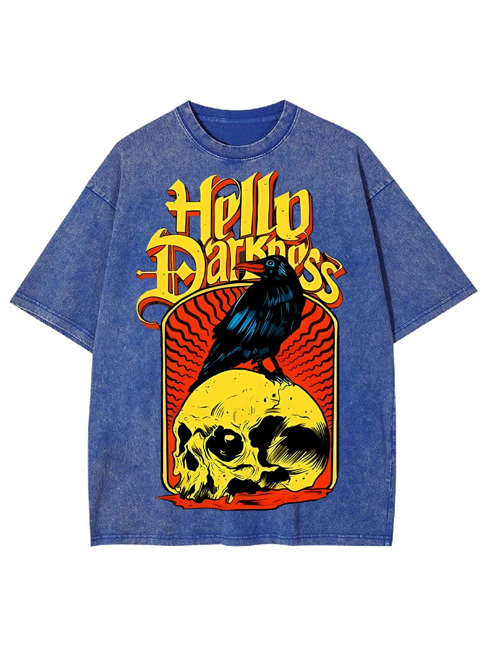 HELLO DARKNESS WASHED TSHIRT