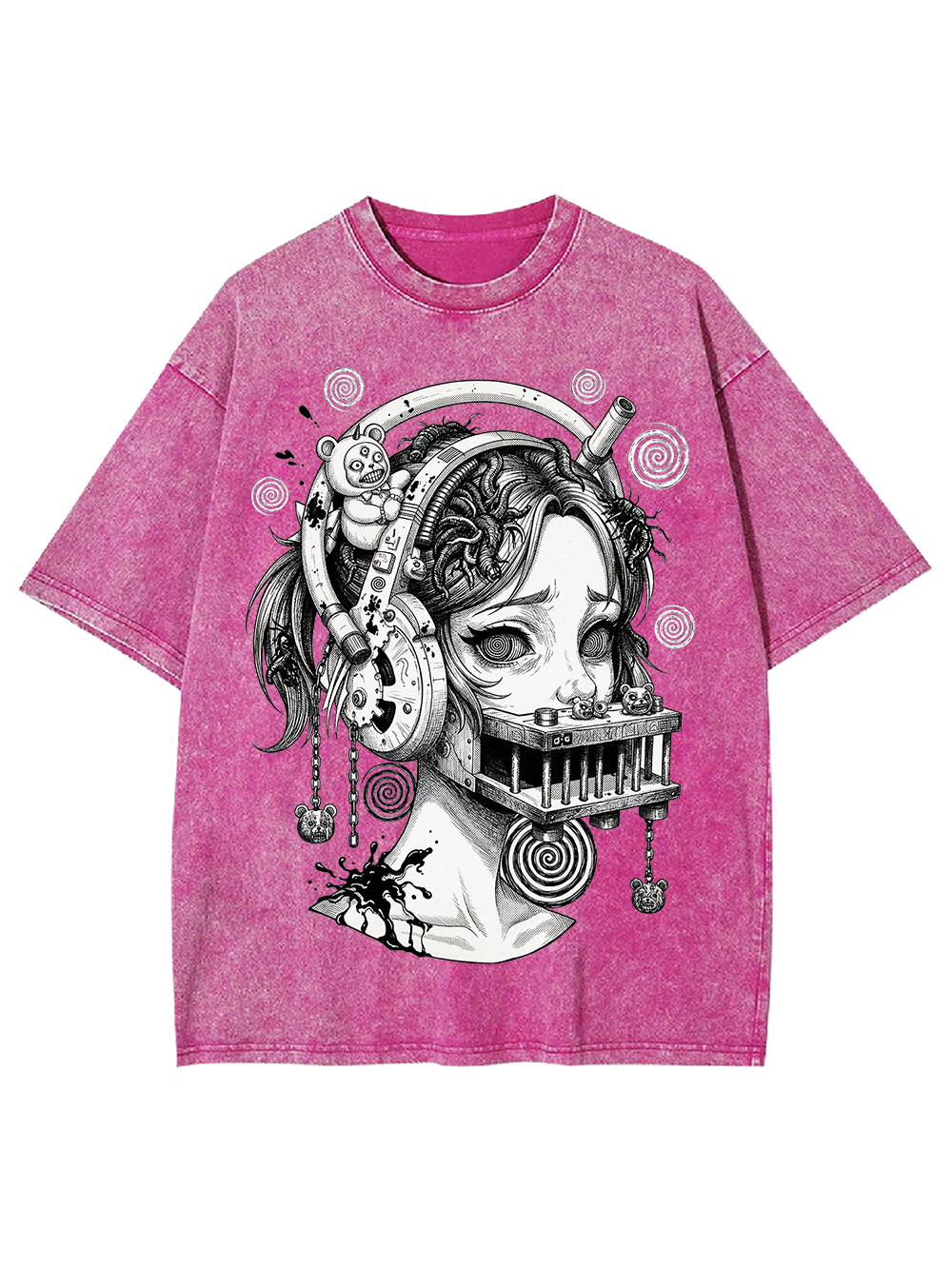Mute Doll Washed Tshirt
