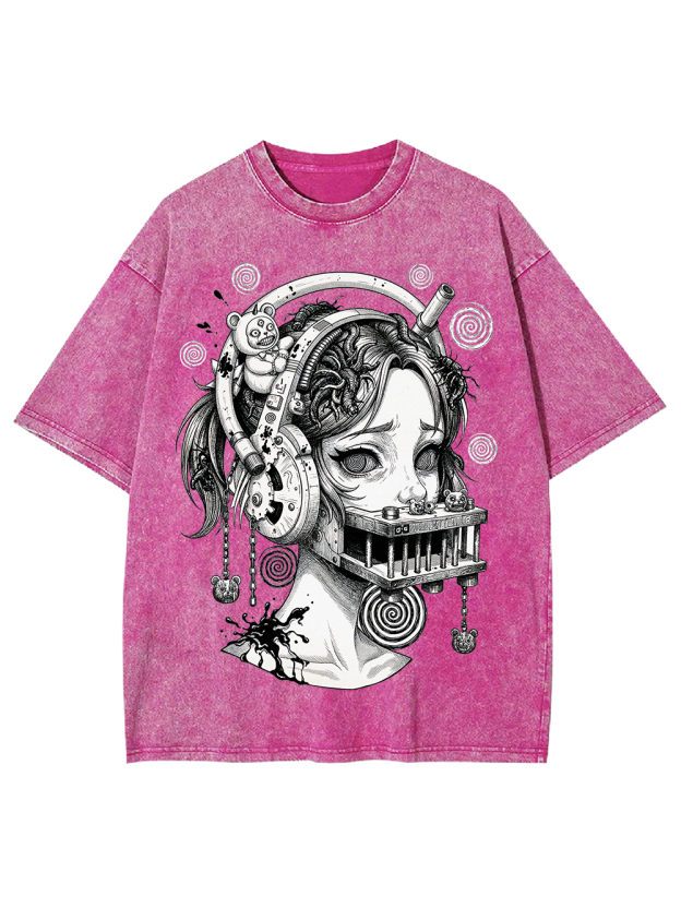Mute Doll Washed Tshirt