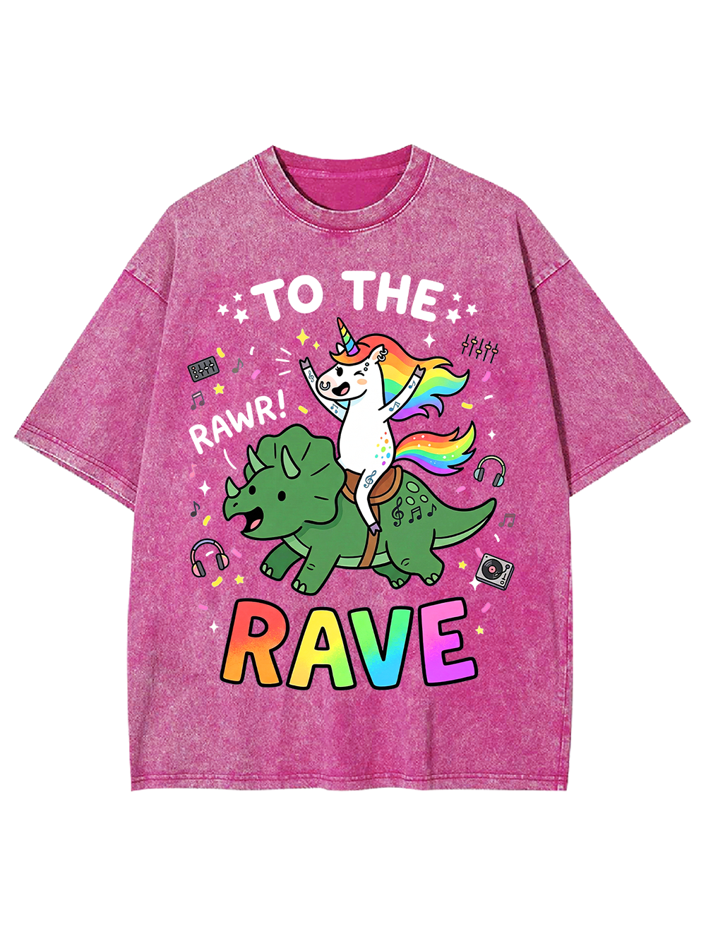 TO THE RAWR Washed Tshirt