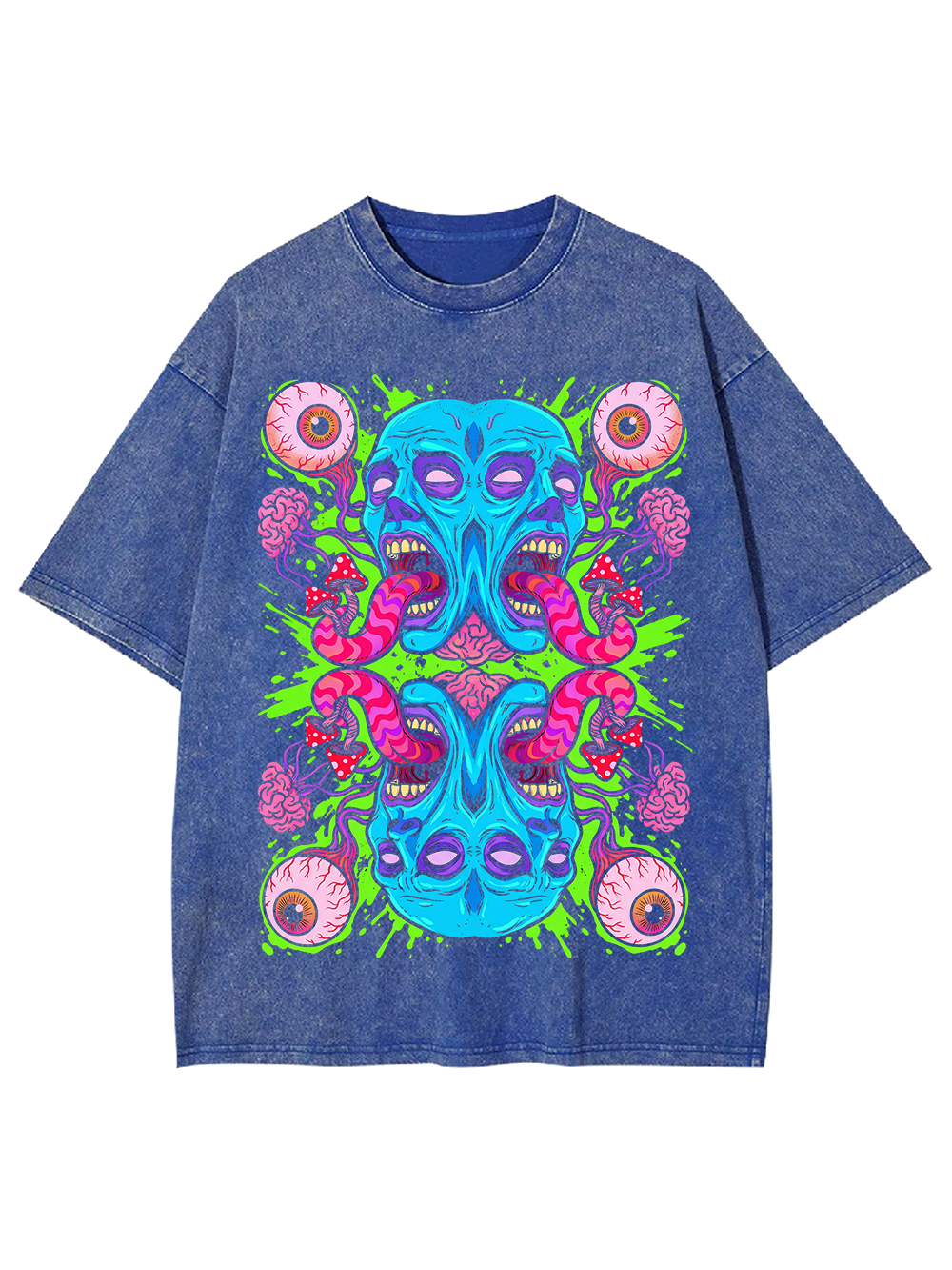 Symmetric Scream Washed Tshirt