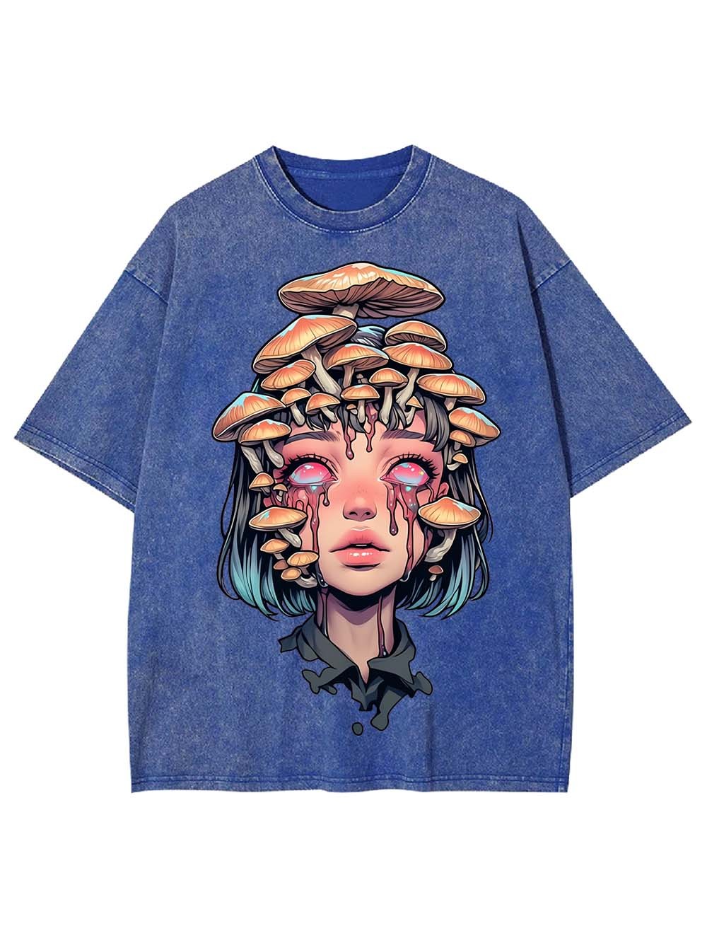 Mushroom Tears Washed Tshirt