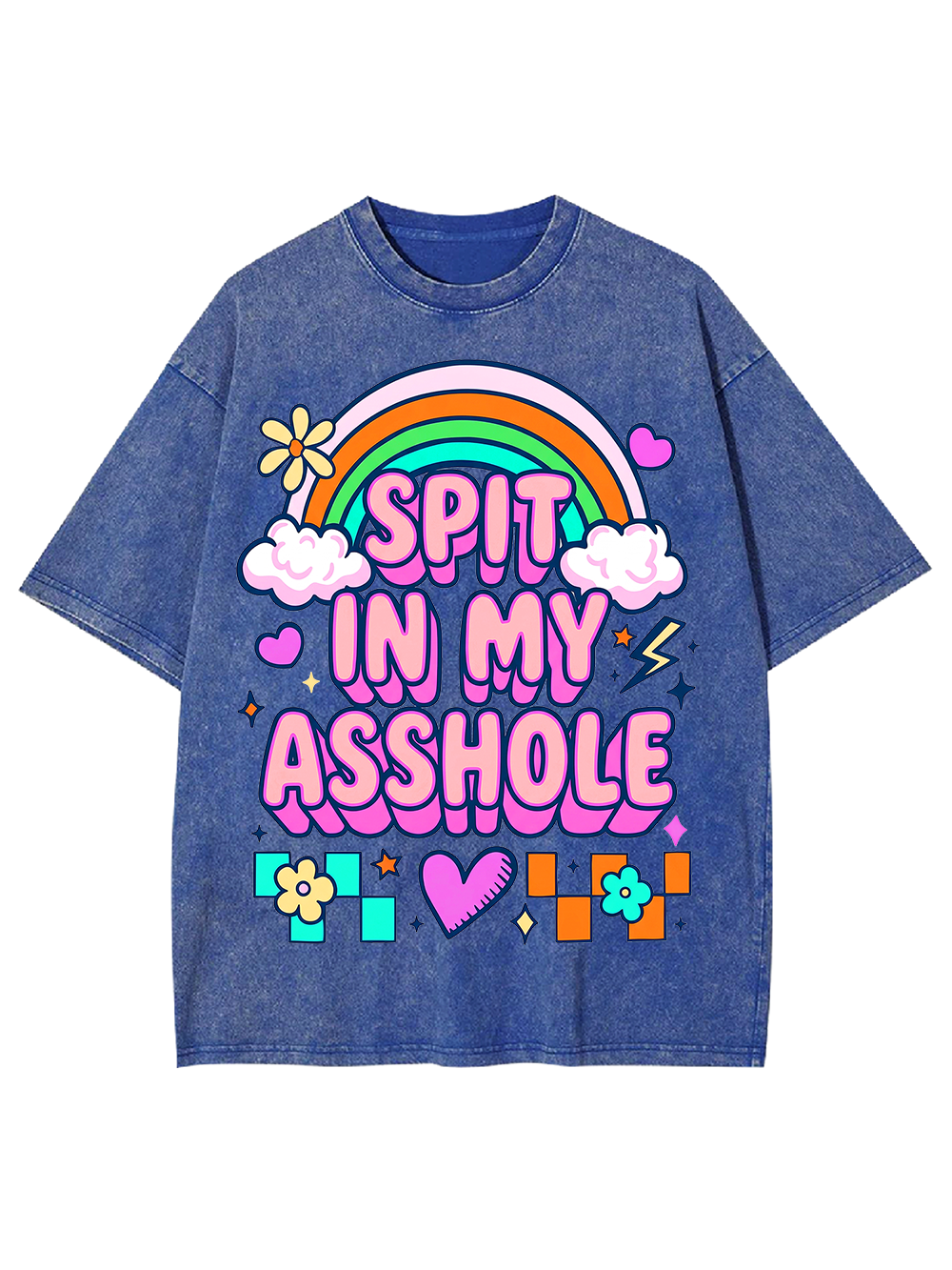 SPIT IN MY ASSHOLE Washed Tshirt