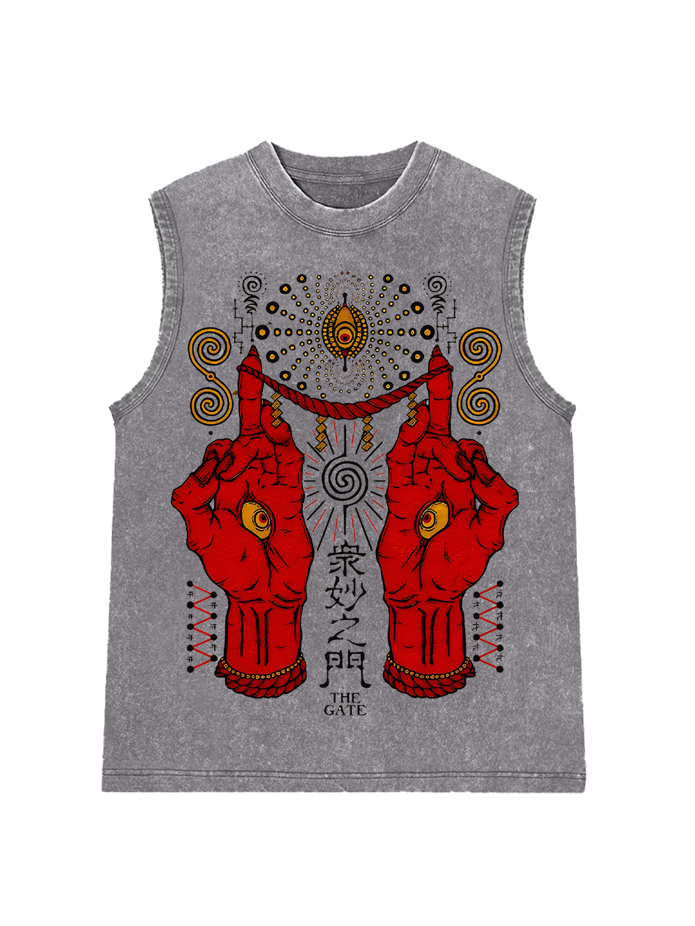 The Mystical Gate Washed Tank Top