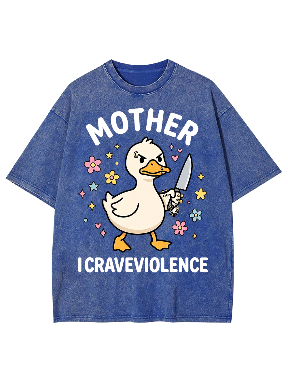MOTHER I CRAVE VIOLENCE Washed Tshirt